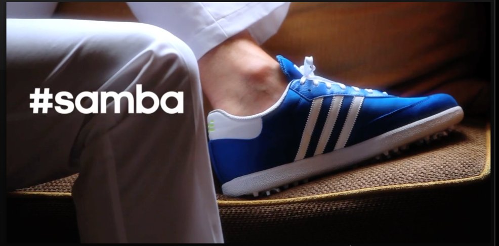 Adidas Samba golf shoe