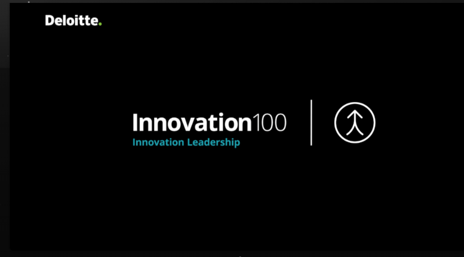 Innovation100 brand title card