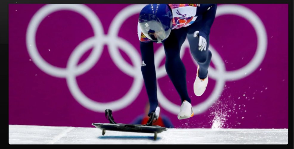 Olympic skeleton athlete
